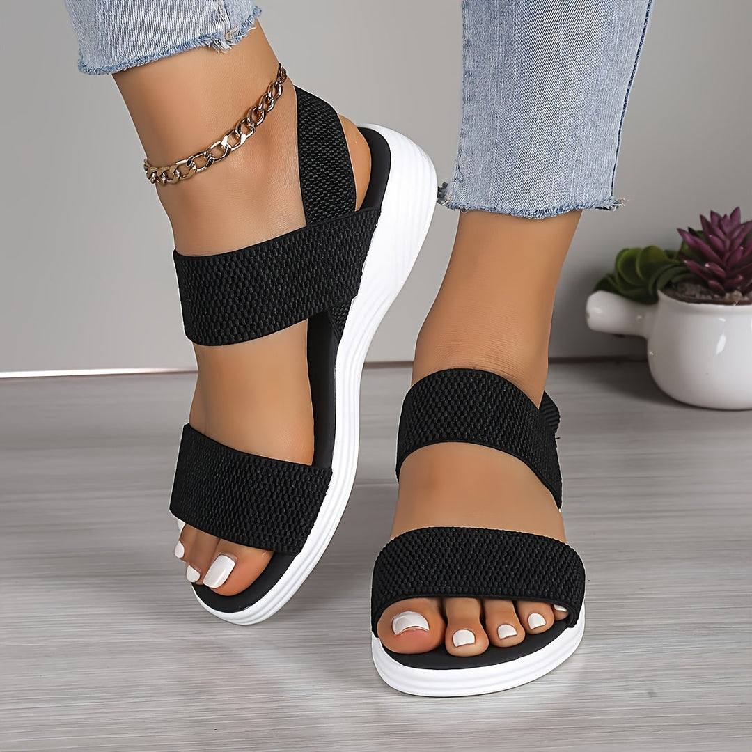 Drune | Federleichte Stretch Sandalen