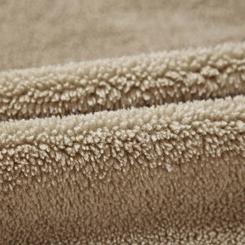 Drune | Gefütterte Jeansjacke mit Stehkragen und Knopfverschluss