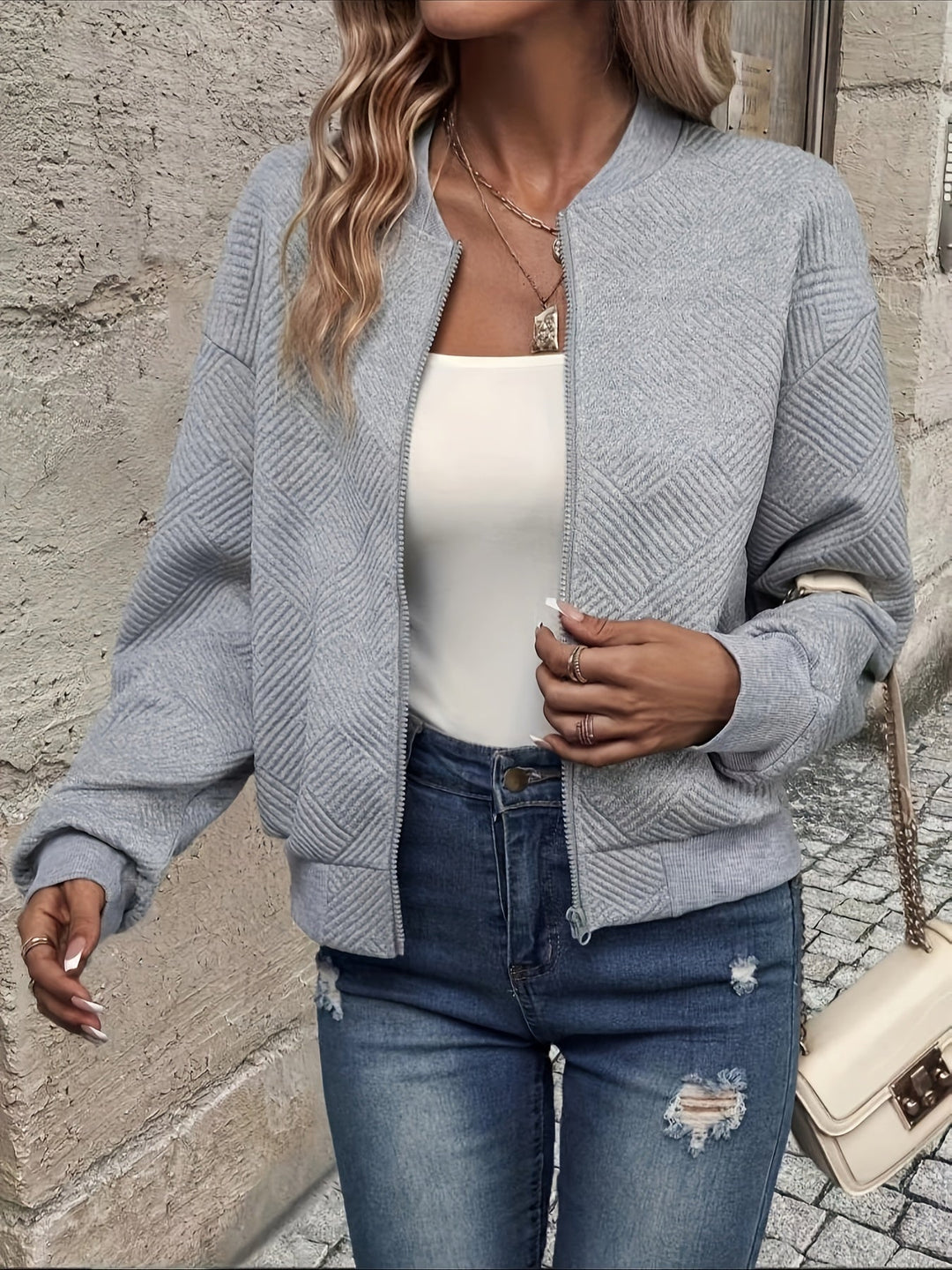 Drune | Damen Zip-Up Jacke