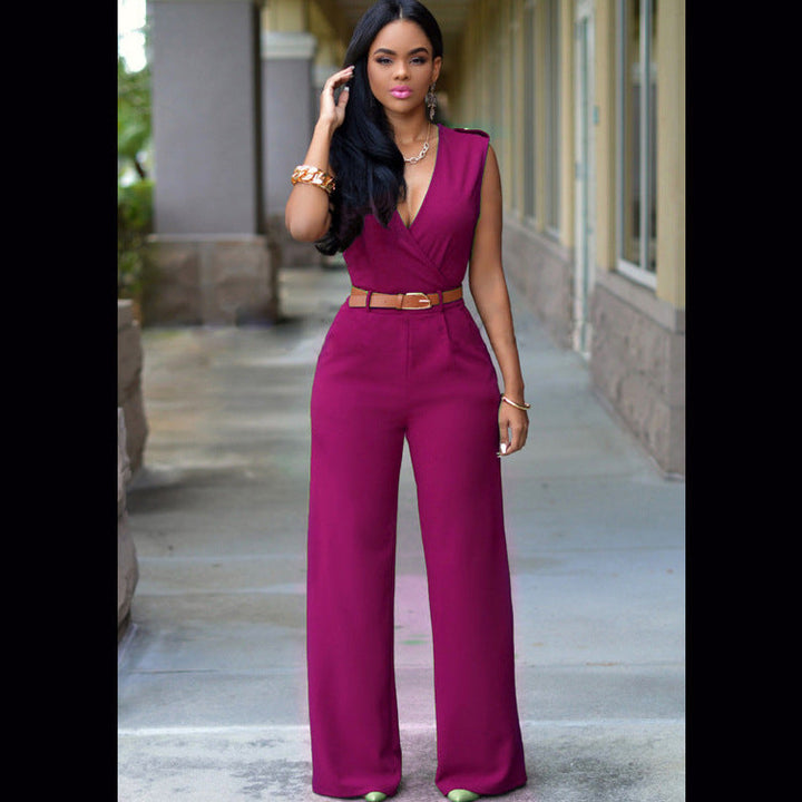 Drune Damenmoden-Jumpsuit mit Einteiler-Hose