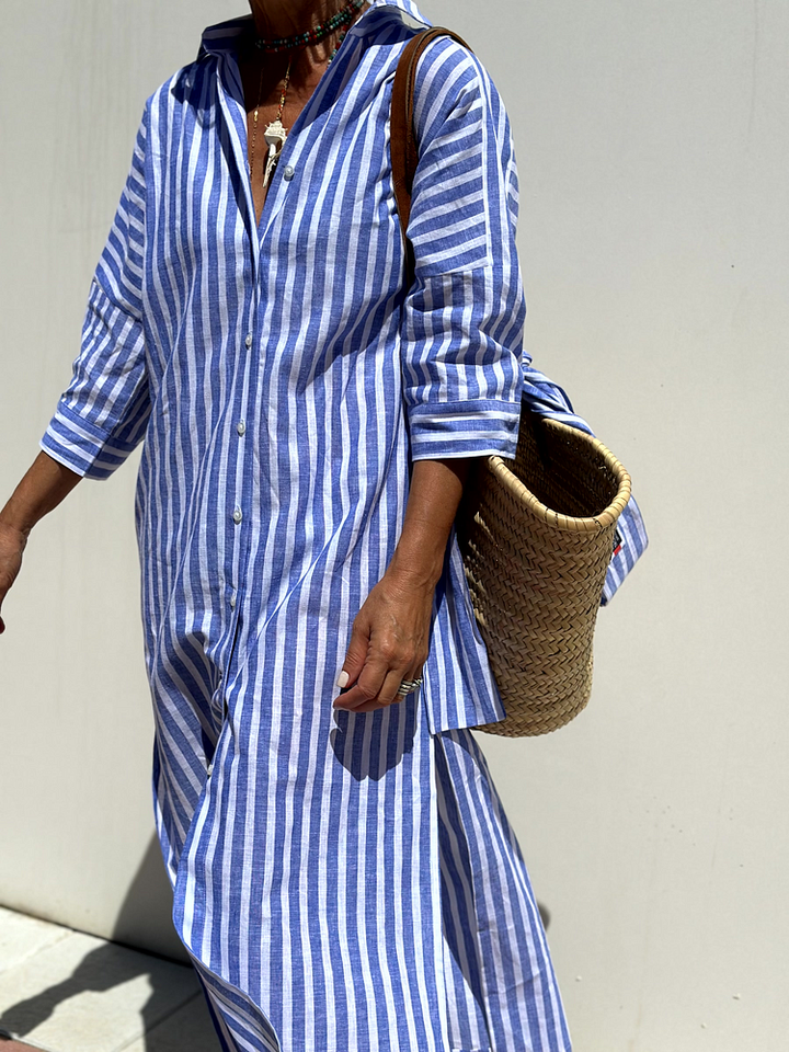 Drune | Luftiges Sommerkleid mit Floralem Muster