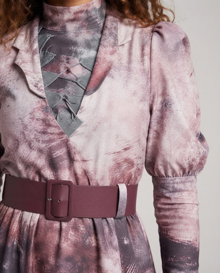 Frauen Mode Statement Kleid Drune