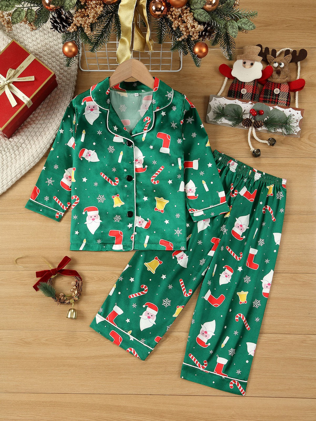 Weihnachts-Schlafanzug-Set für Kinder