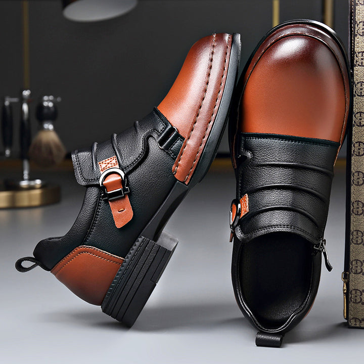 Herren-Stiefeletten im Chelsea-Stil mit seitlichem Reißverschluss