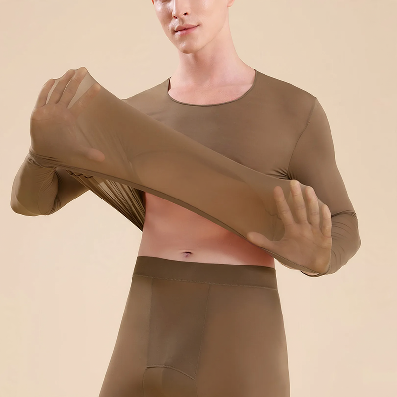 Herren Thermo-Unterwäsche-Set, nahtlos, formend