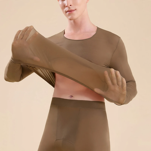 Herren Thermo-Unterwäsche-Set, nahtlos, formend