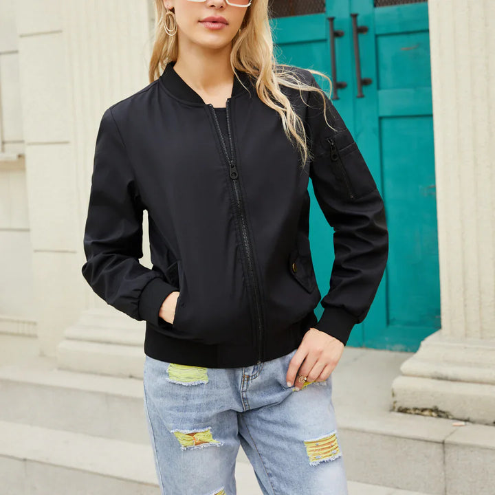 Drune | jacket | lässige bomberjacke für frauen