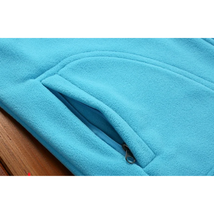 Drune | Fleecejacke Damen Reißverschluss-Fleece mit Stehkragen