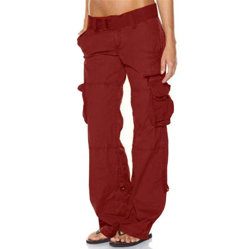 Drune | Elegante Damen Cargo-Hose