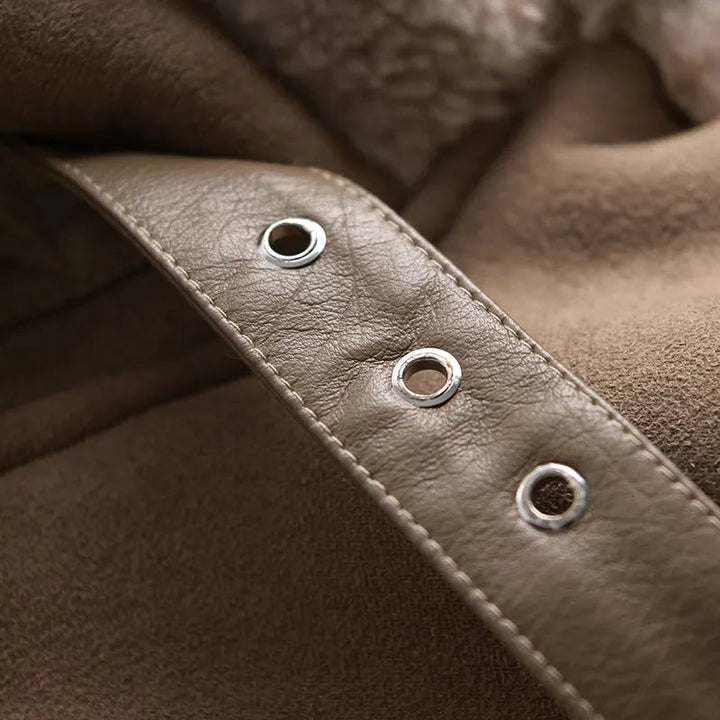 Drune | Wildleder Winterjacke Warm & Stilvoll