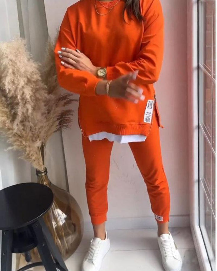 Drune | Sweater und Hose Zweiteiler Set