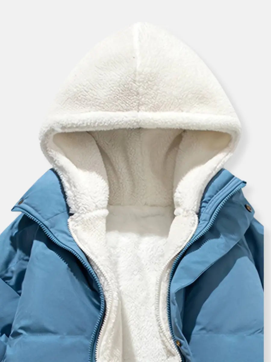 Drune | Warme Reißverschluss Winterjacke Komfort und Stil für Kalte Tage