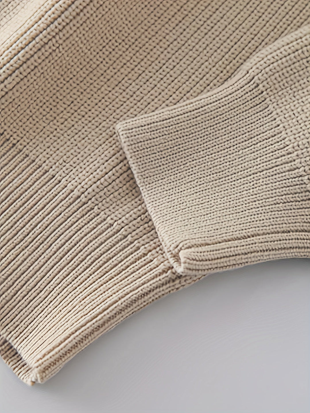 Drune | Lässiger Pullover mit Reißverschluss für Männer