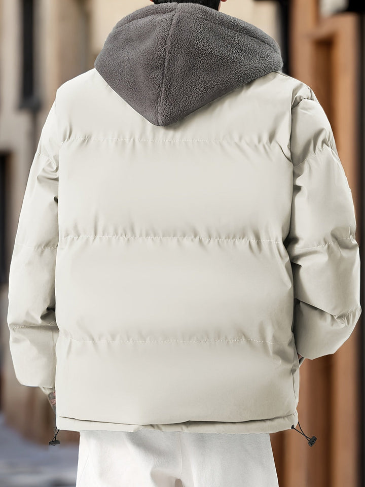 Drune |  Lässige Warme Gepolsterte Winterjacke Für Herren - Ideal für Winter