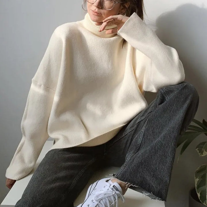 Drune | Stilvolle Herbst Klassische Rollkragenpullover für Frauen