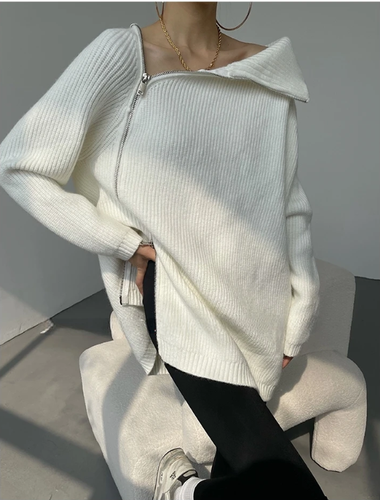 Drune | Pullover mit Stehkragen