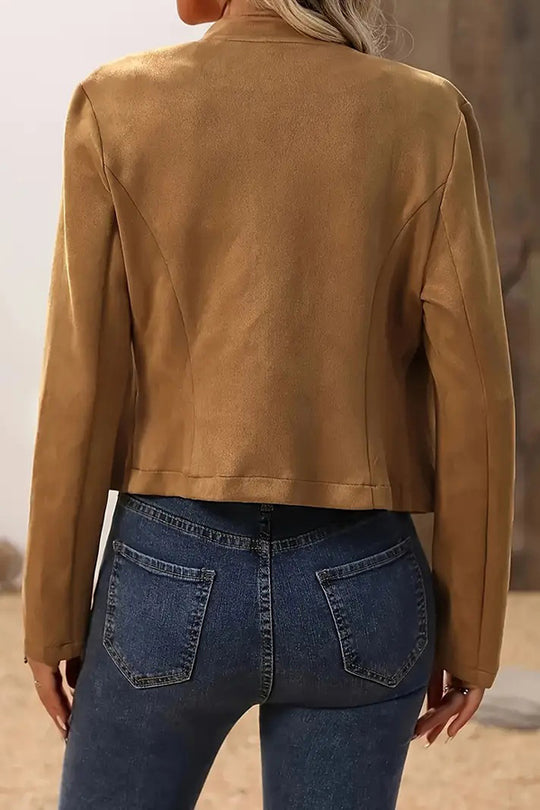 Drune | Schlicht Doppelt Gefütterte Verzierte Jacke