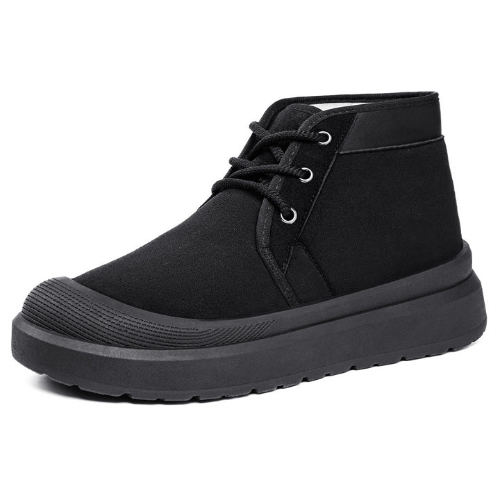Gefütterte Herren-Winterstiefel, warm und bequem