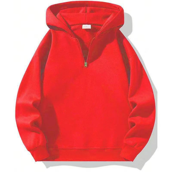 Unisex Kapuzenpullover mit Reißverschluss