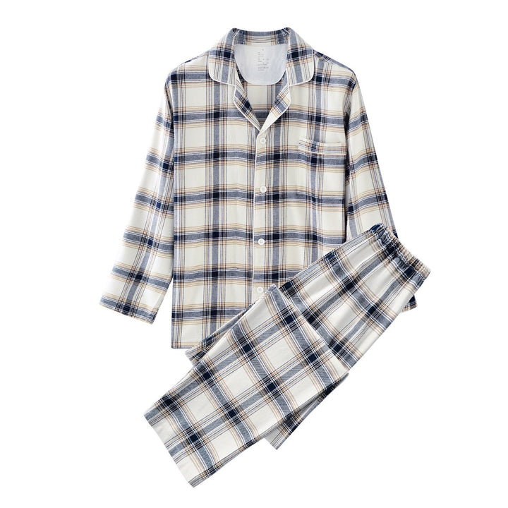 Flanell-Schlafanzug-Set für Damen und Herren