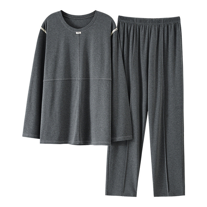 Herren-Pyjama-Set aus Modal, langärmelig