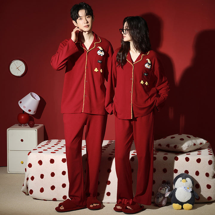 Hochzeits-Pyjama-Set für Paare, festlich
