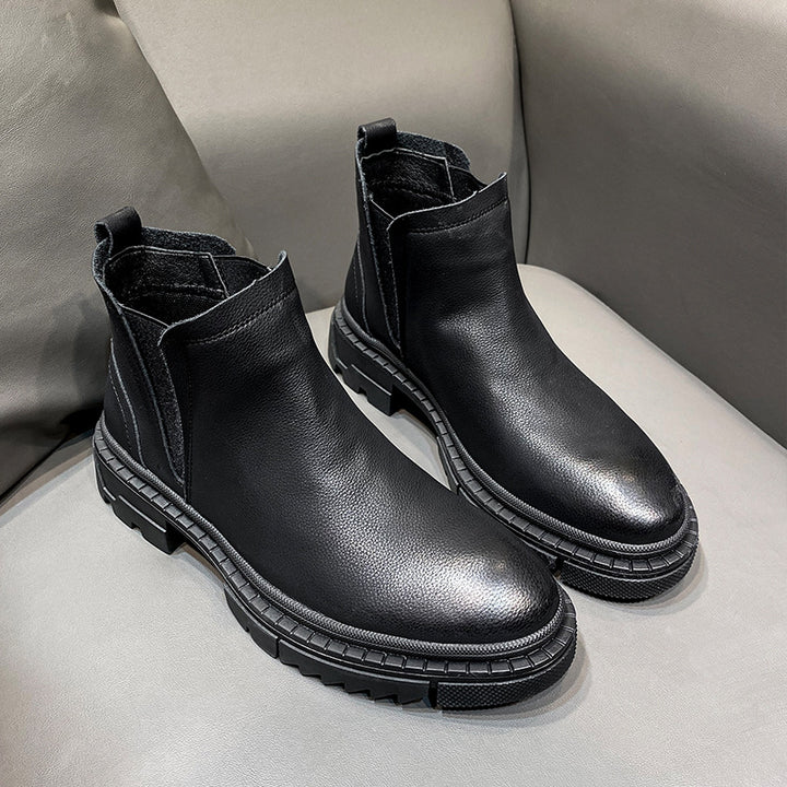 Herren Chelsea-Stiefel, gefüttert, S52