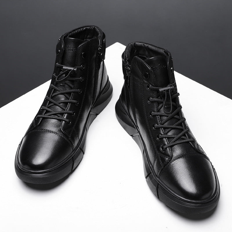 Gefütterte Herren-Stiefel, wasserabweisend, rutschfest