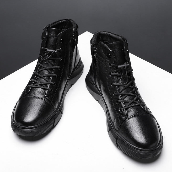 Gefütterte Herren-Stiefel, wasserabweisend, rutschfest