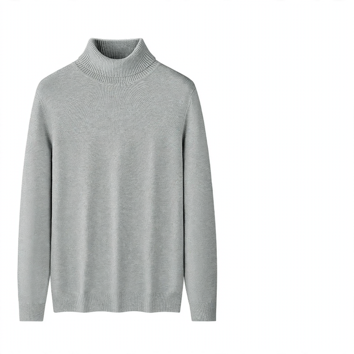 Herren-Rollkragenpullover, gefüttert