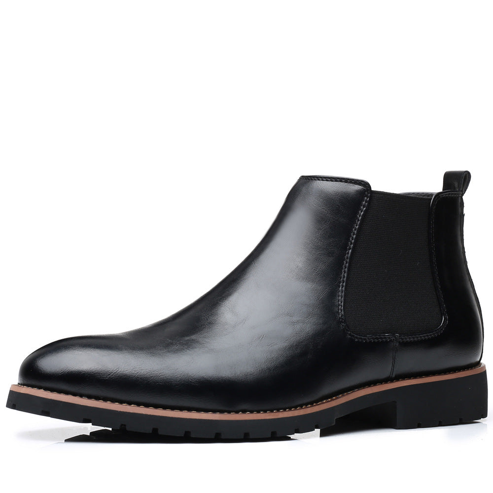 Herren-Chelsea-Stiefel, lässig, spitz zulaufend