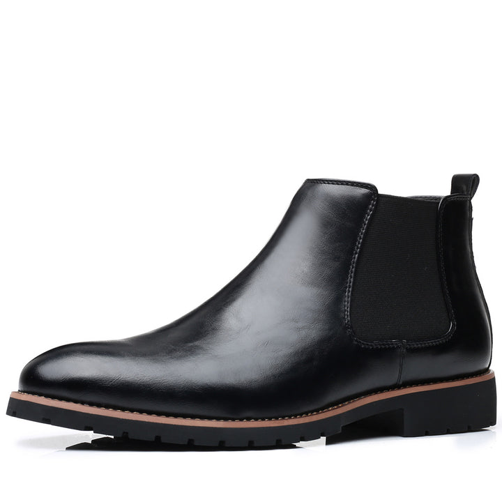 Herren-Chelsea-Stiefel, lässig, spitz zulaufend