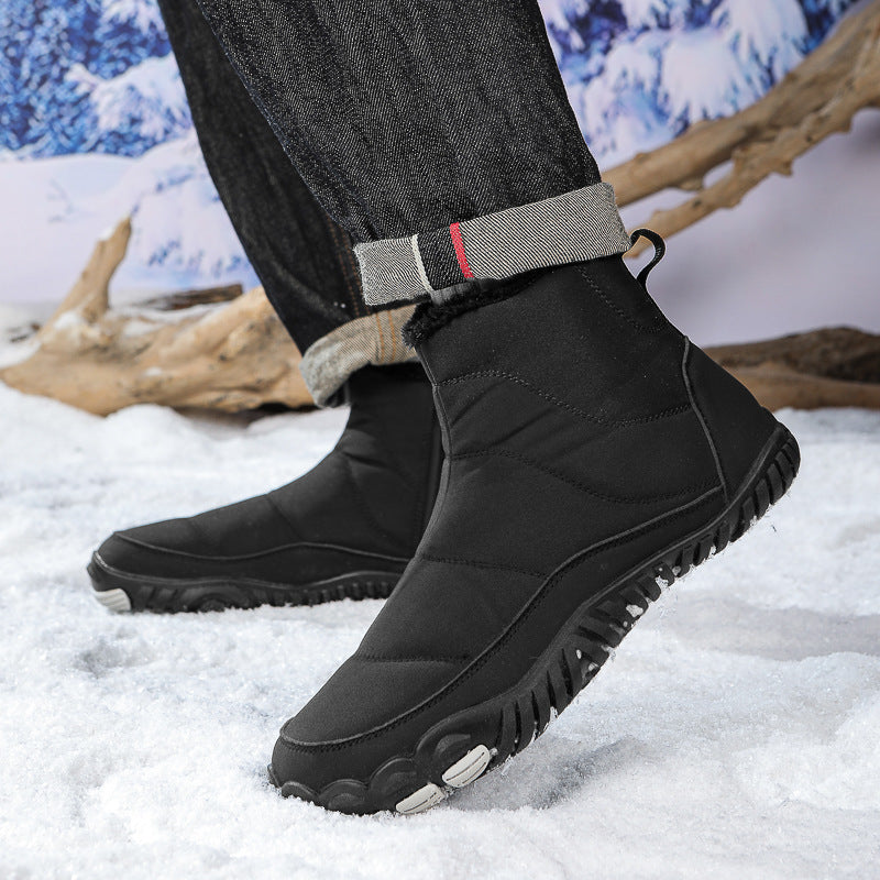 Wasserdichte Herren-Winterstiefel mit Warmfutter