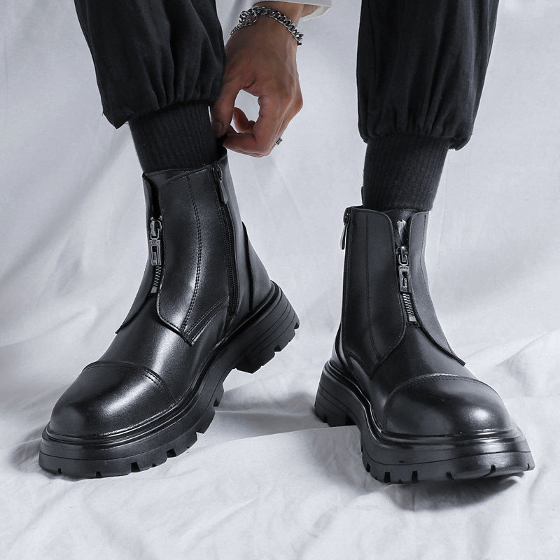 Modische Herren-Chelsea-Stiefeletten 51385-R