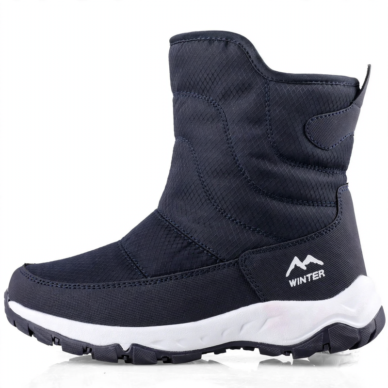 Herren Winter-Stiefel, gefüttert, rutschfest