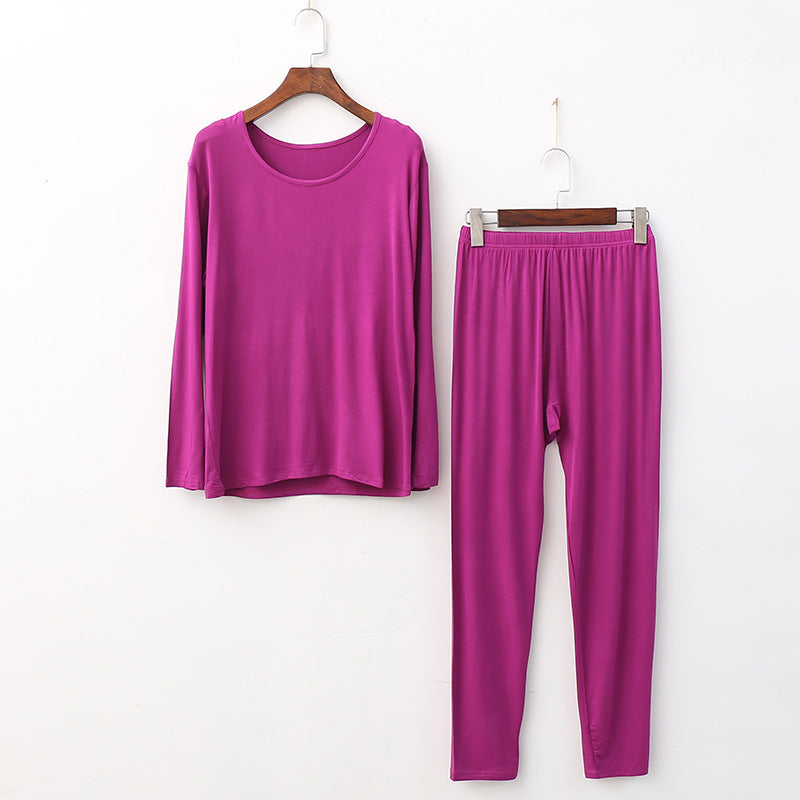 Thermo-Set für Damen, Modal, große Größen
