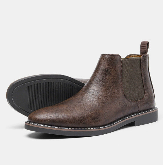 Vintage-Chelsea-Boots für Herren, rutschfest