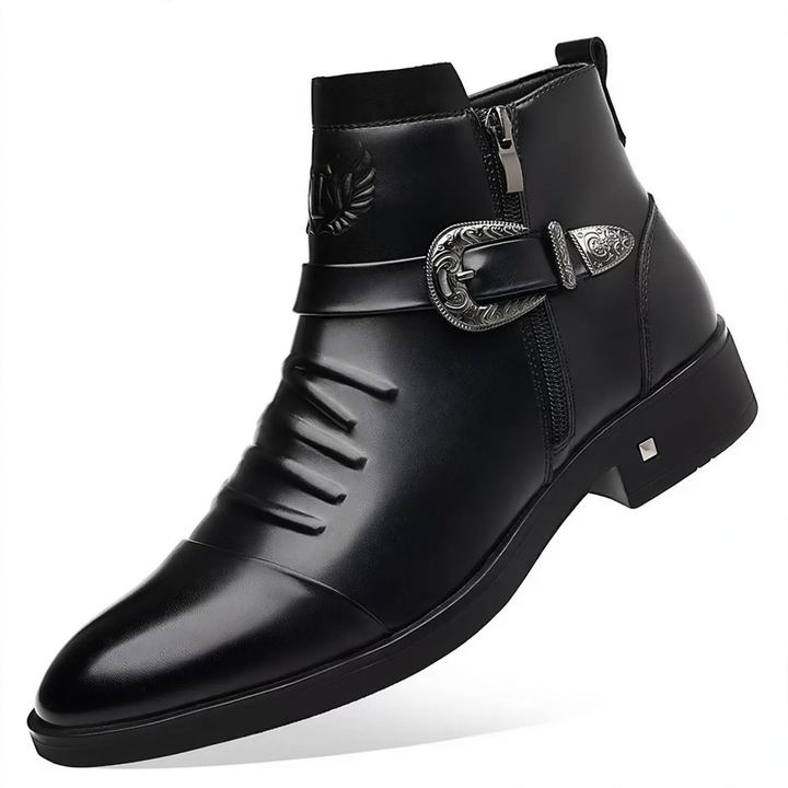 Herren-Business-Stiefel, wasserabweisend, warm
