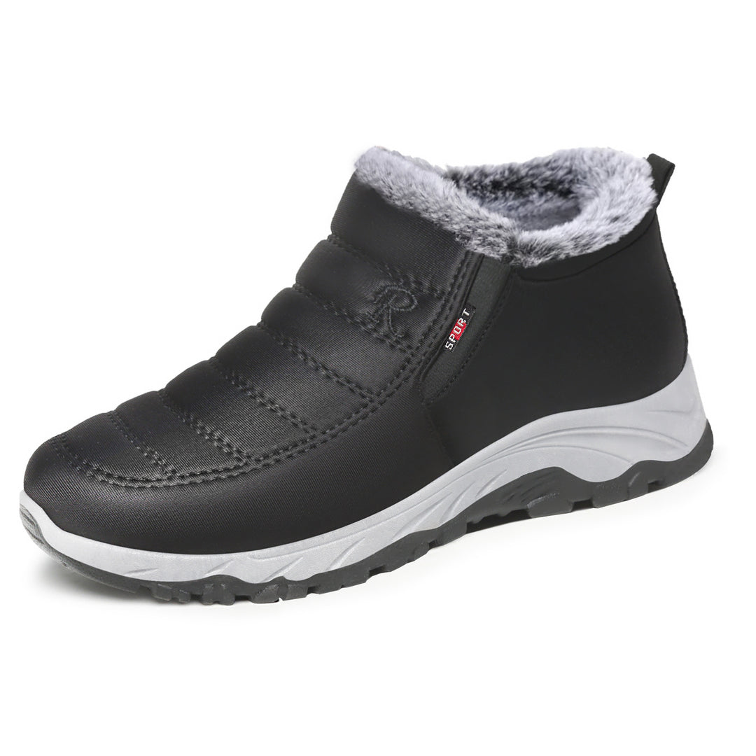 Gefütterte Unisex-Winterstiefel mit Wollmischfutter