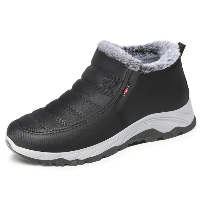 Gefütterte Unisex-Winterstiefel mit Wollmischfutter