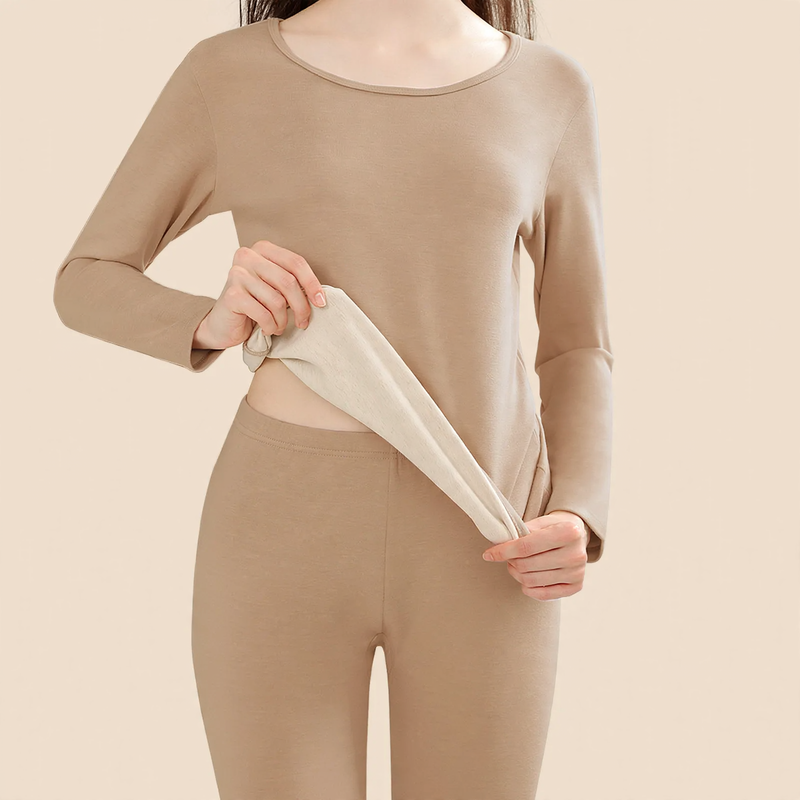 Thermo-Unterwäsche-Set mit Wolle und Seide
