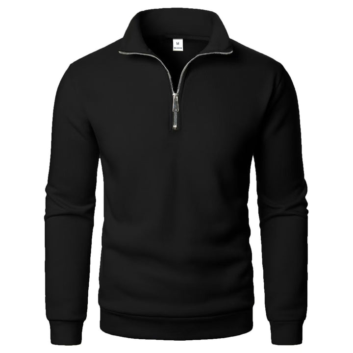 Locker geschnittenes Herren-Sweatshirt mit Reißverschluss