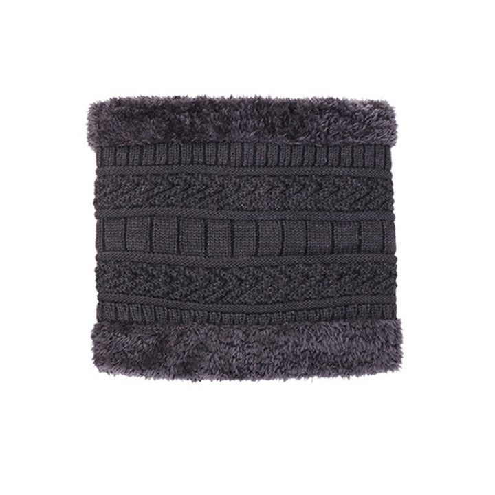 Strickmütze mit Schal, 2-teiliges Set, gefüttert