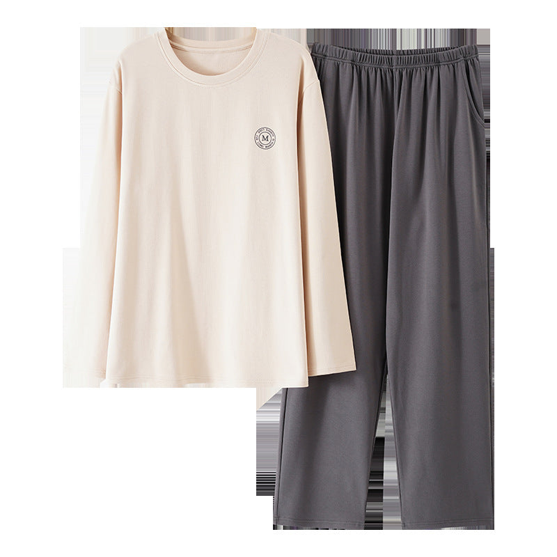 Herren-Pyjama-Set aus Modal, langärmelig