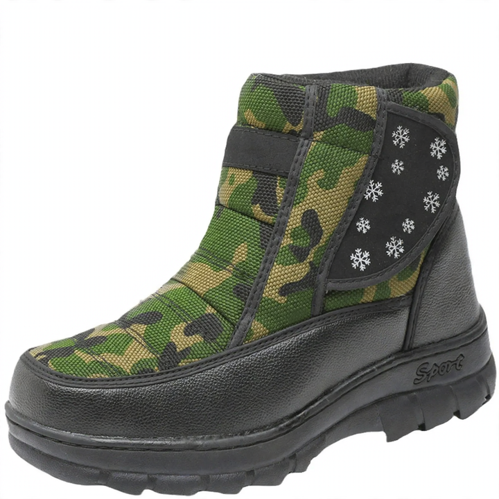 Gefütterte Winter-Schneestiefel, wasserabweisend und rutschfest