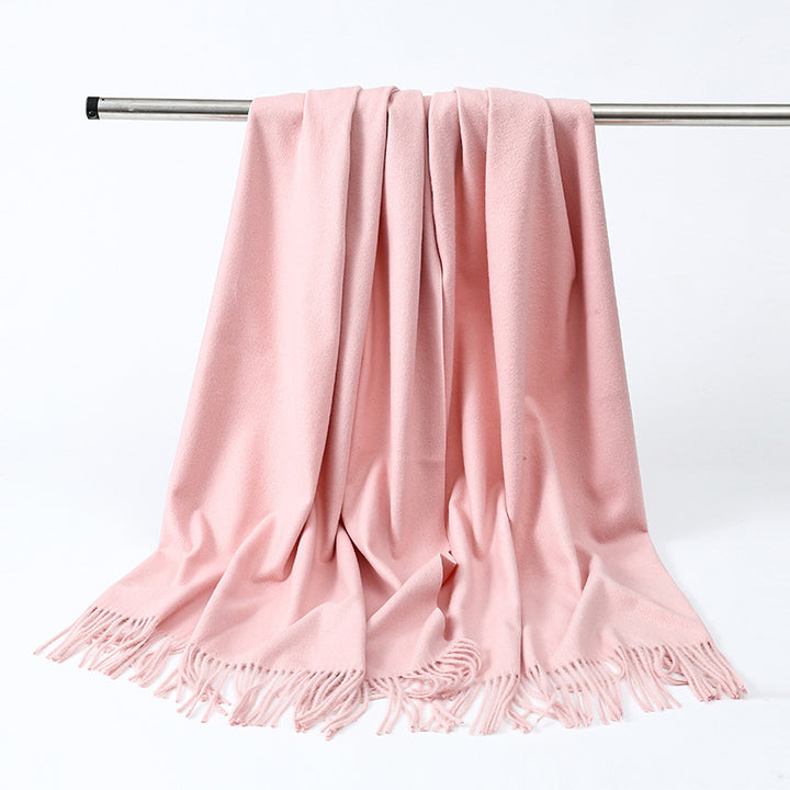 Eleganter Woll-Kaschmir-Schal für Damen und Herren