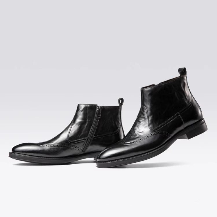 Retro Chelsea-Stiefel mit Warmfutter
