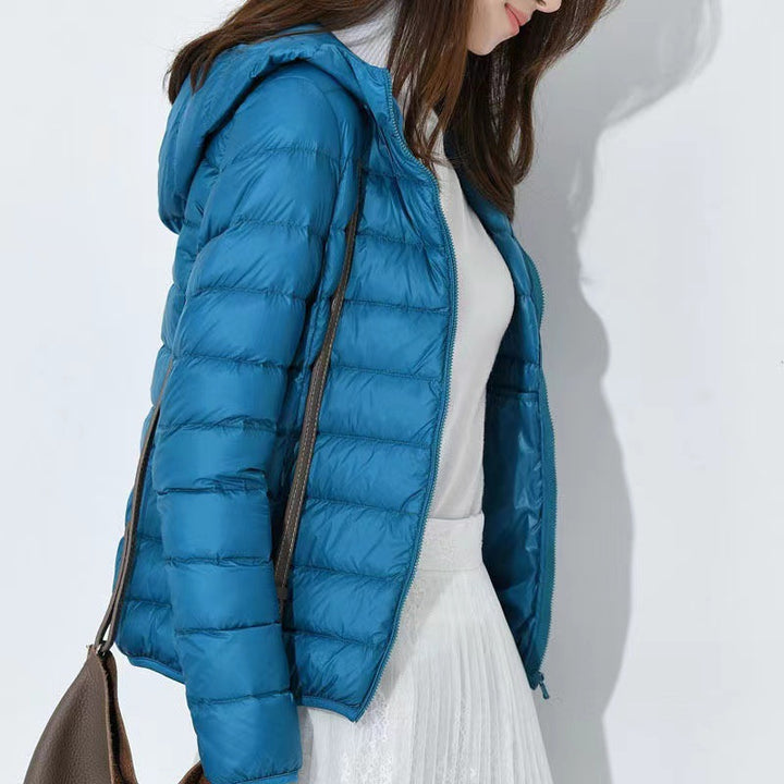Leichte, taillierte Steppjacke