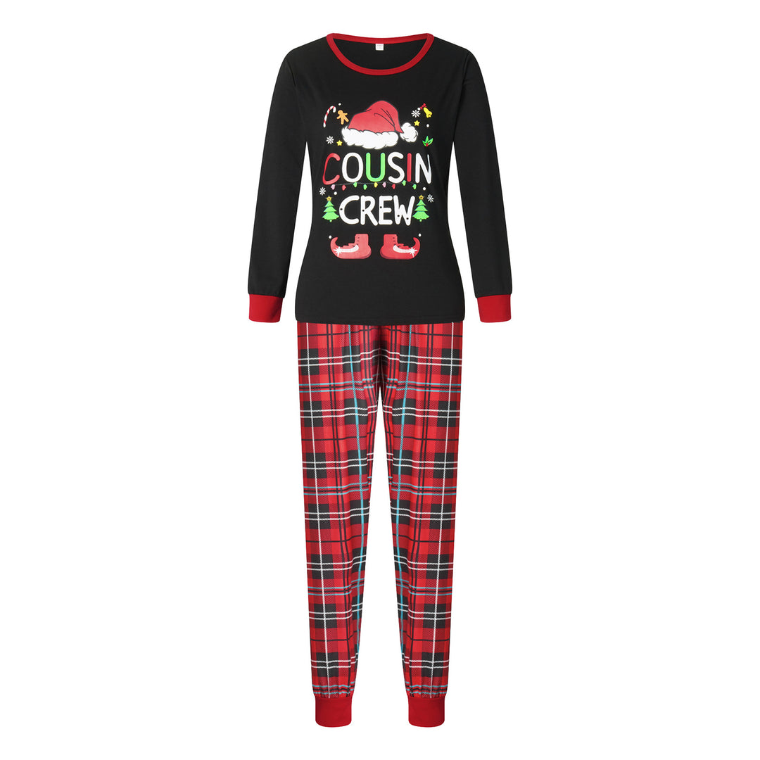Weihnachts-Pyjama-Set für die Familie aus Baumwolle