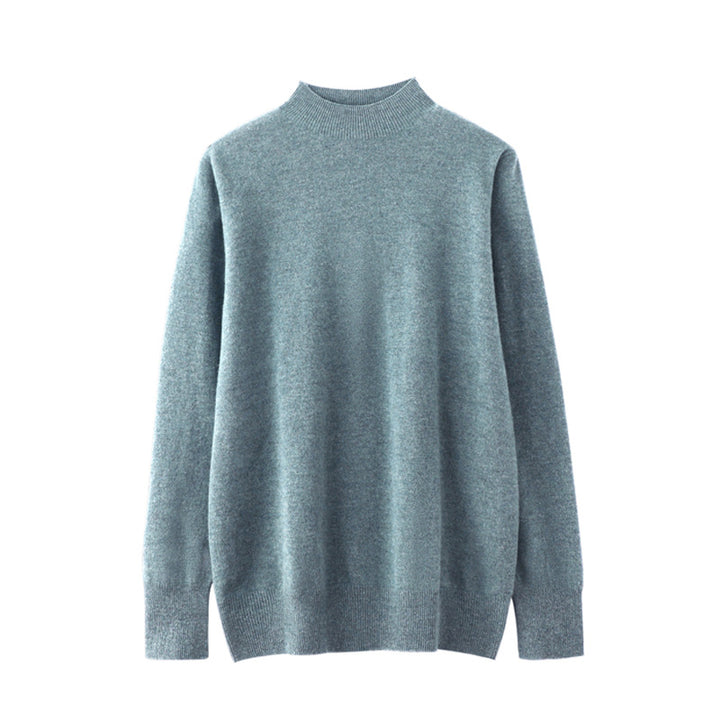 Herren Strickpullover aus 100% Wolle, locker geschnitten